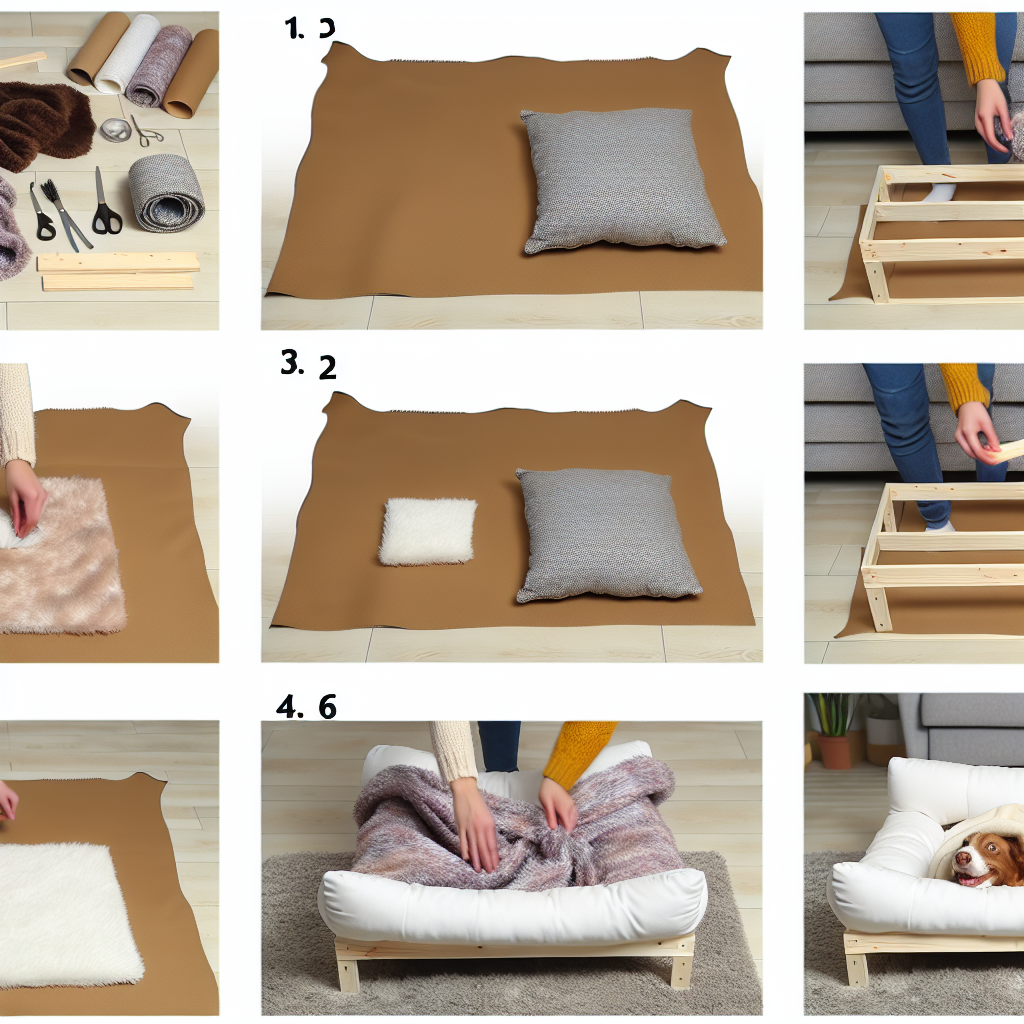 Cama casera para mascotas: Guía fácil y económica para hacerla tú mismo