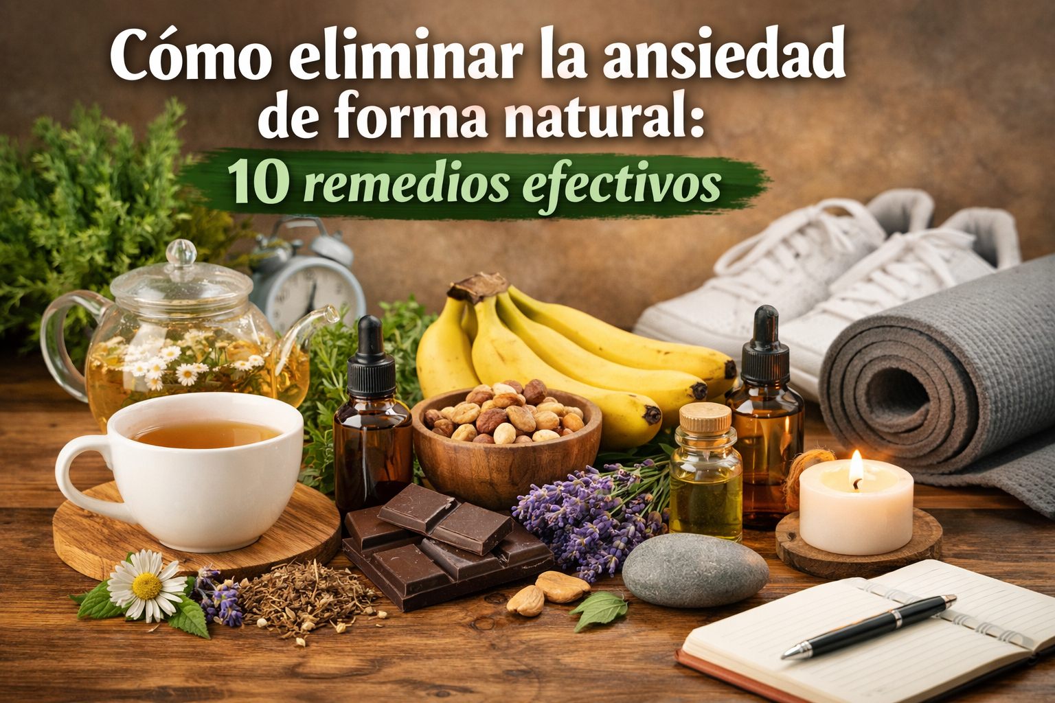 Cómo eliminar la ansiedad de forma natural: 10 remedios efectivos