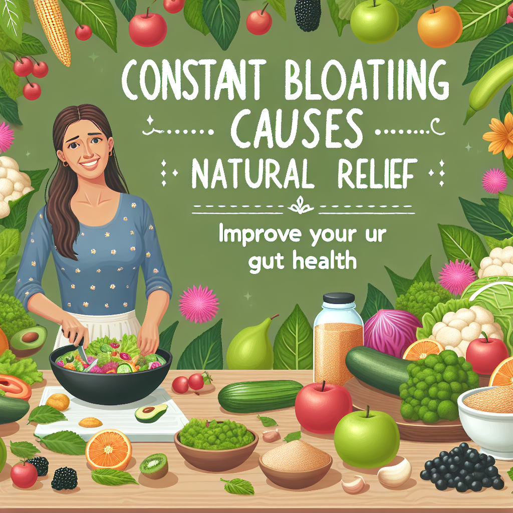 Constant Bloating Causes and Natural Relief: Improve Your Gut Health