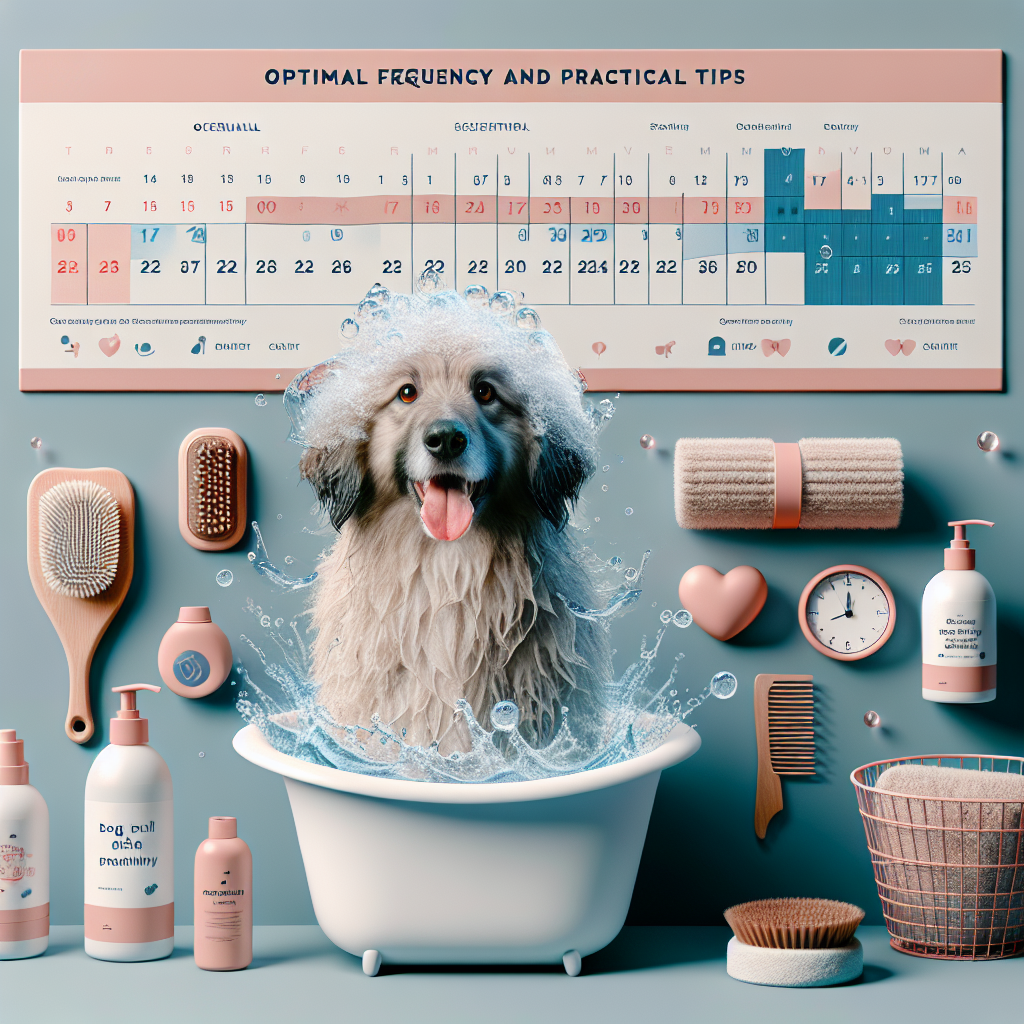 Dog Bathing Guide: Optimal Frequency and Practical Tips