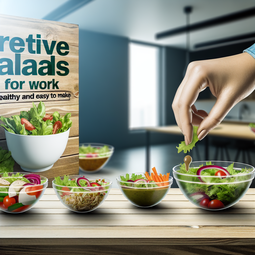 Ensaladas Creativas para el Trabajo: Ideas Saludables y Fáciles de Hacer