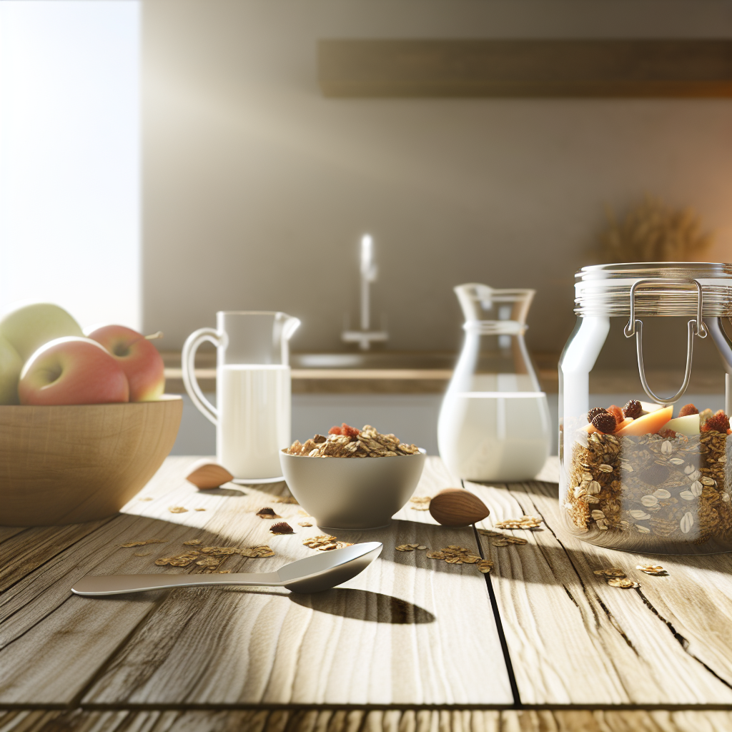 Granola casera sin azúcar: receta fácil para un desayuno nutritivo