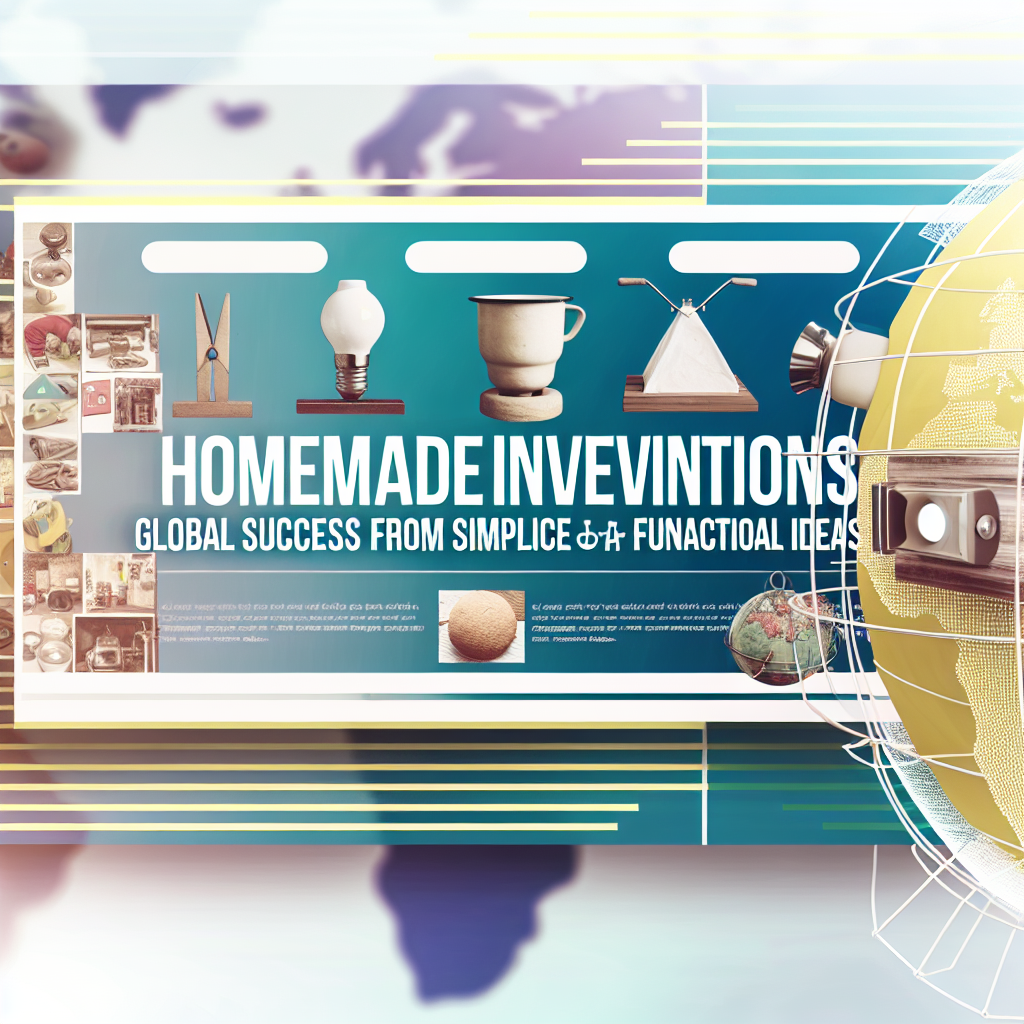 Inventos Caseros: Éxito Mundial desde Ideas Sencillas y Funcionales