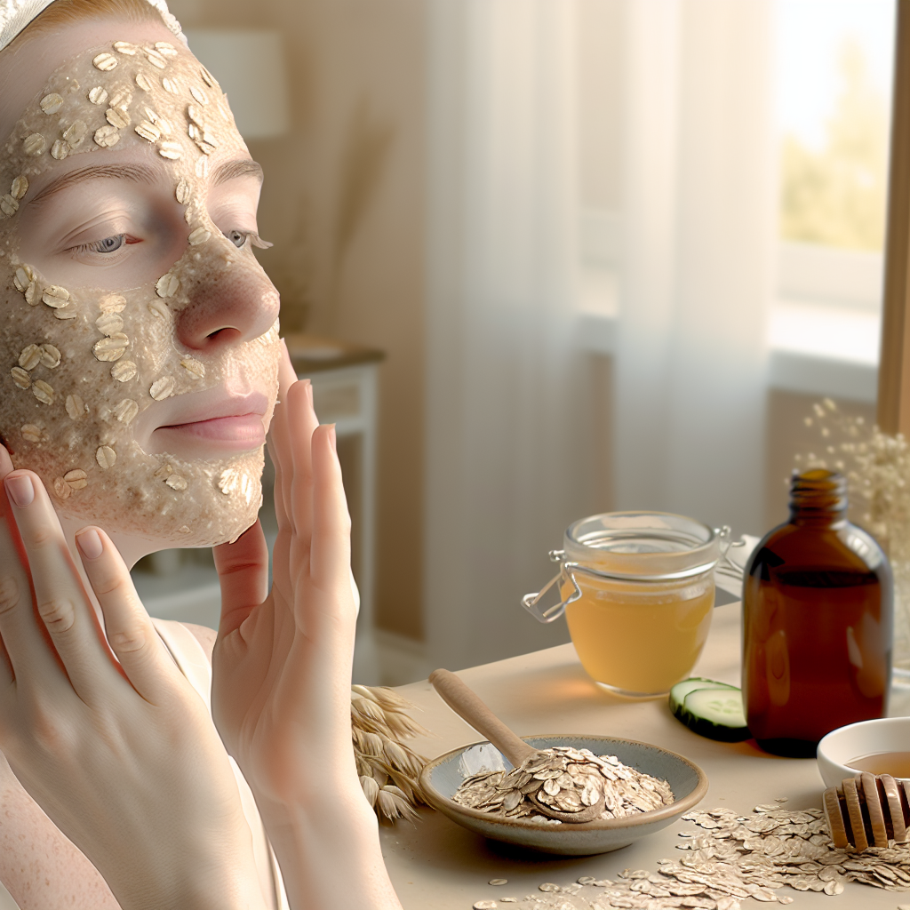 Mascarilla de avena: cuida tu piel sensible con ingredientes naturales