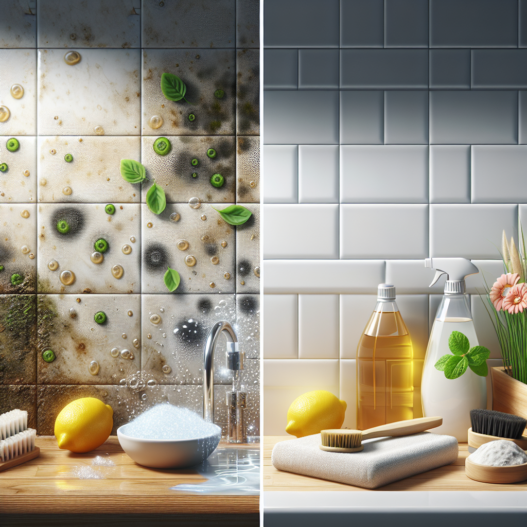Natural Mold Removal: Safe Methods for Cleaner Bathroom Walls