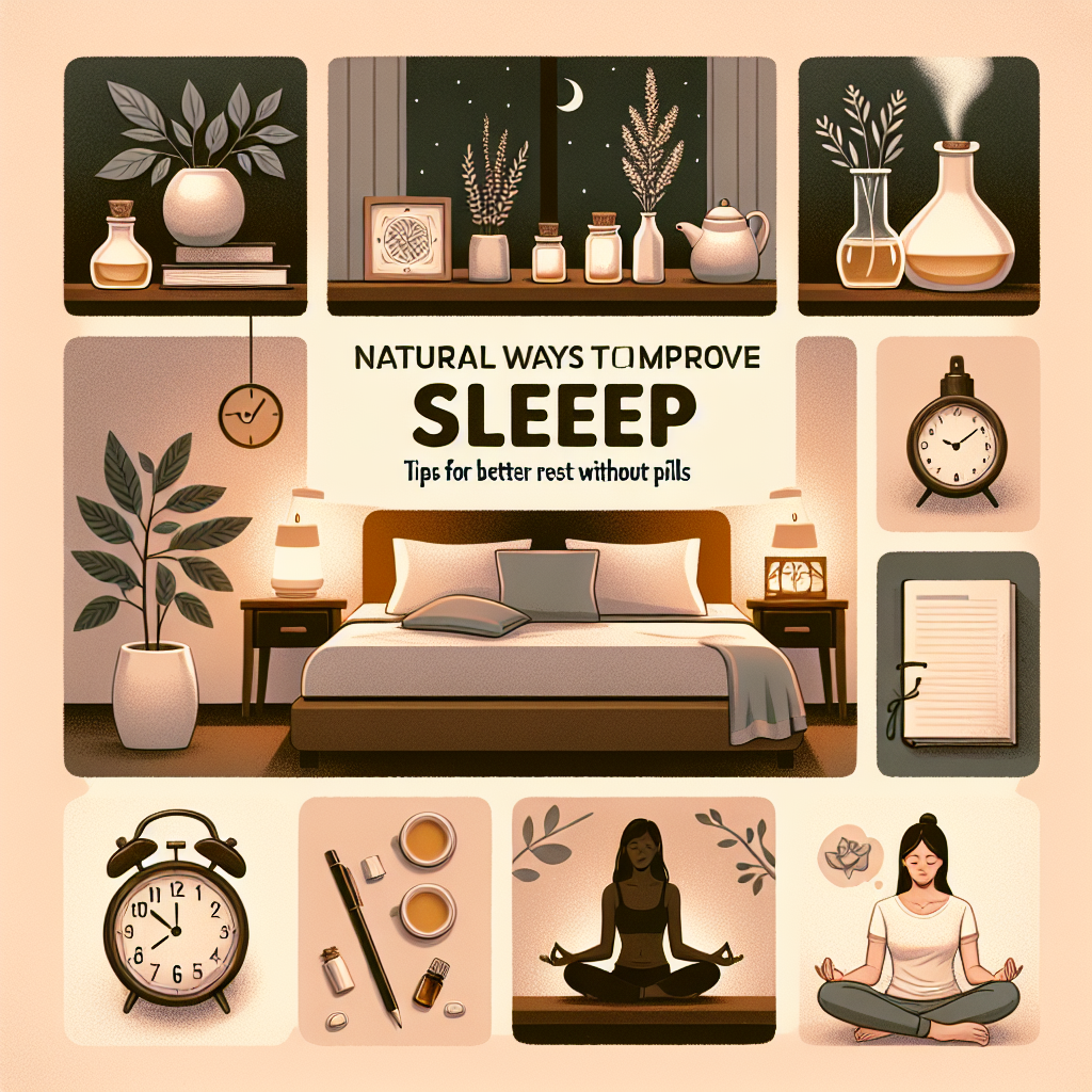 Natural Ways to Improve Sleep: Tips for Better Rest Without Pills