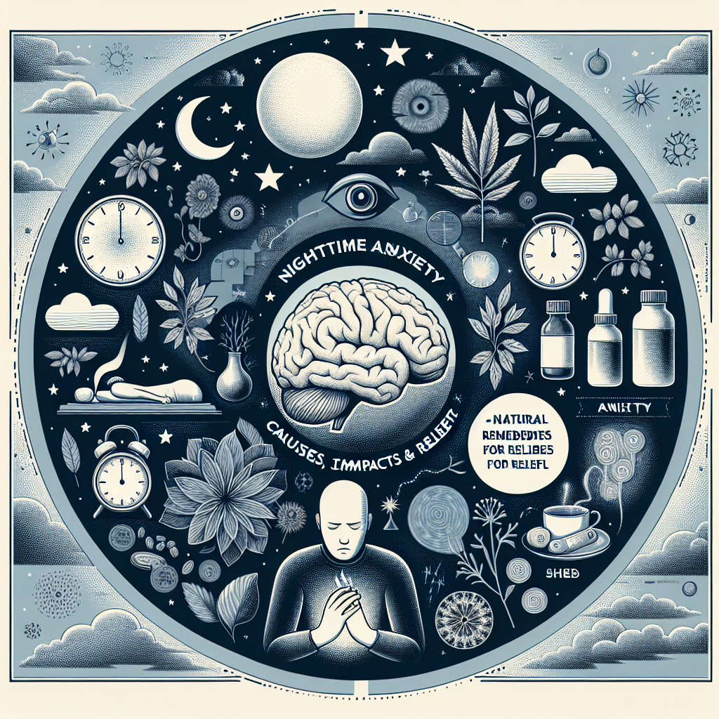 Nighttime Anxiety: Causes, Impacts & Natural Remedies for Relief