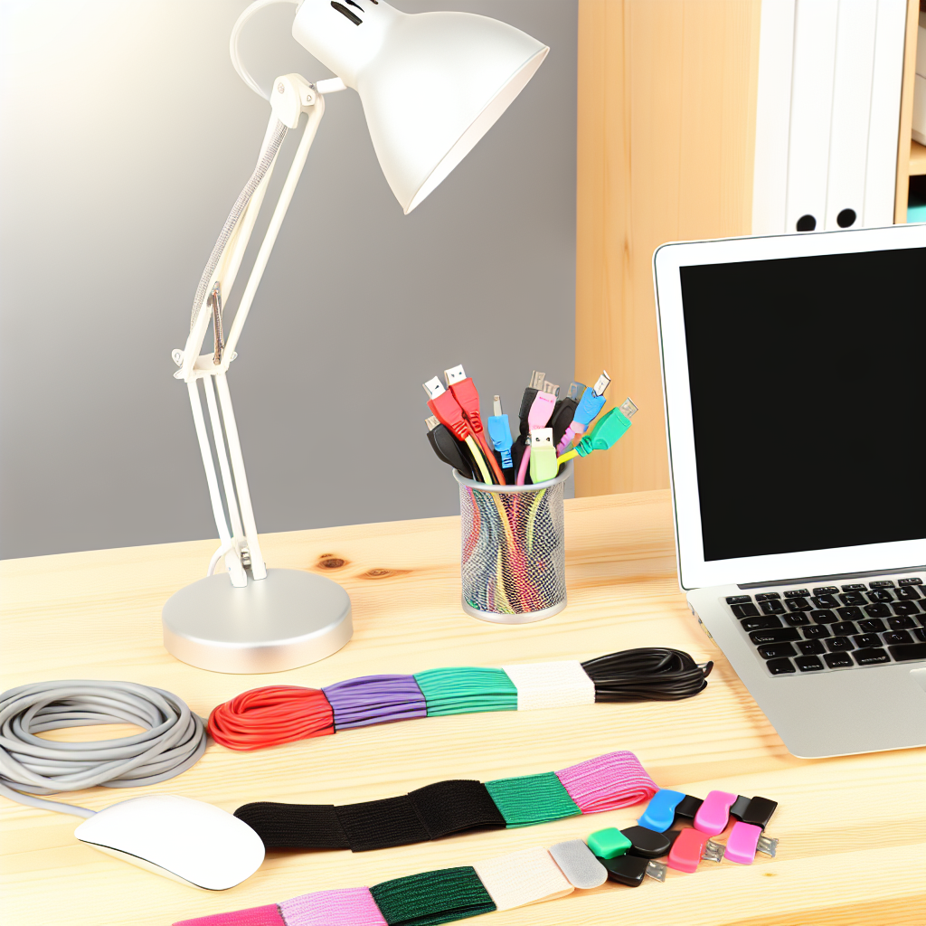 Organiza los cables de tu escritorio con estos sencillos trucos prácticos