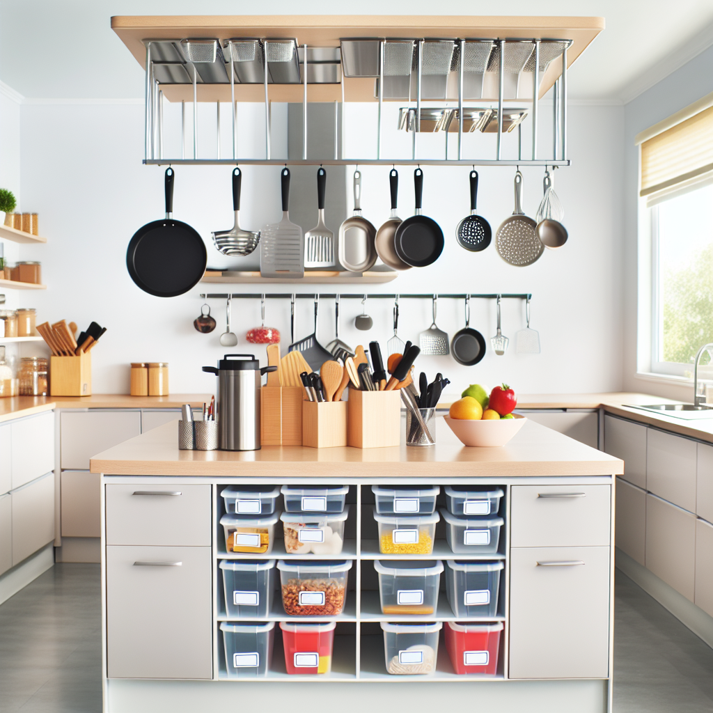 Organiza tu Cocina y Maximiza el Espacio con Estrategias Efectivas