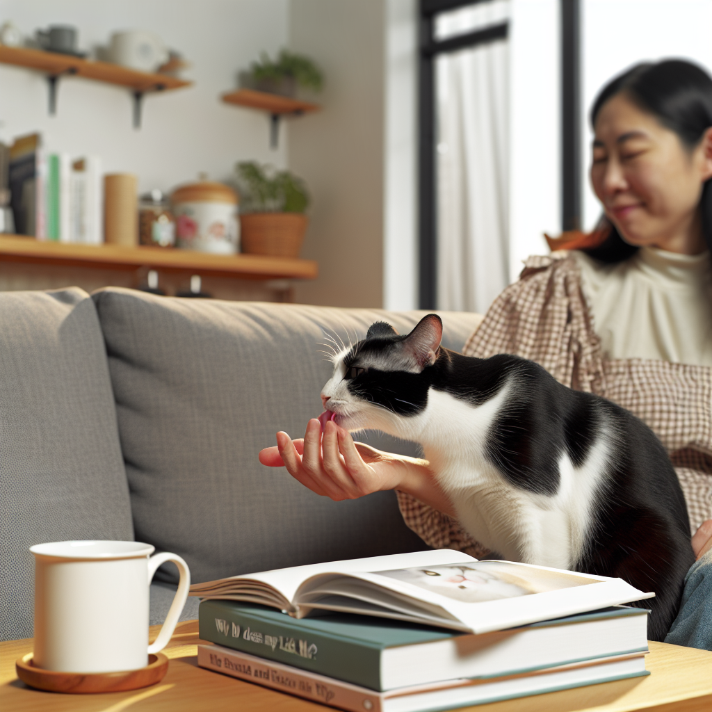 Por qué mi gato me lame: significado y consejos prácticos