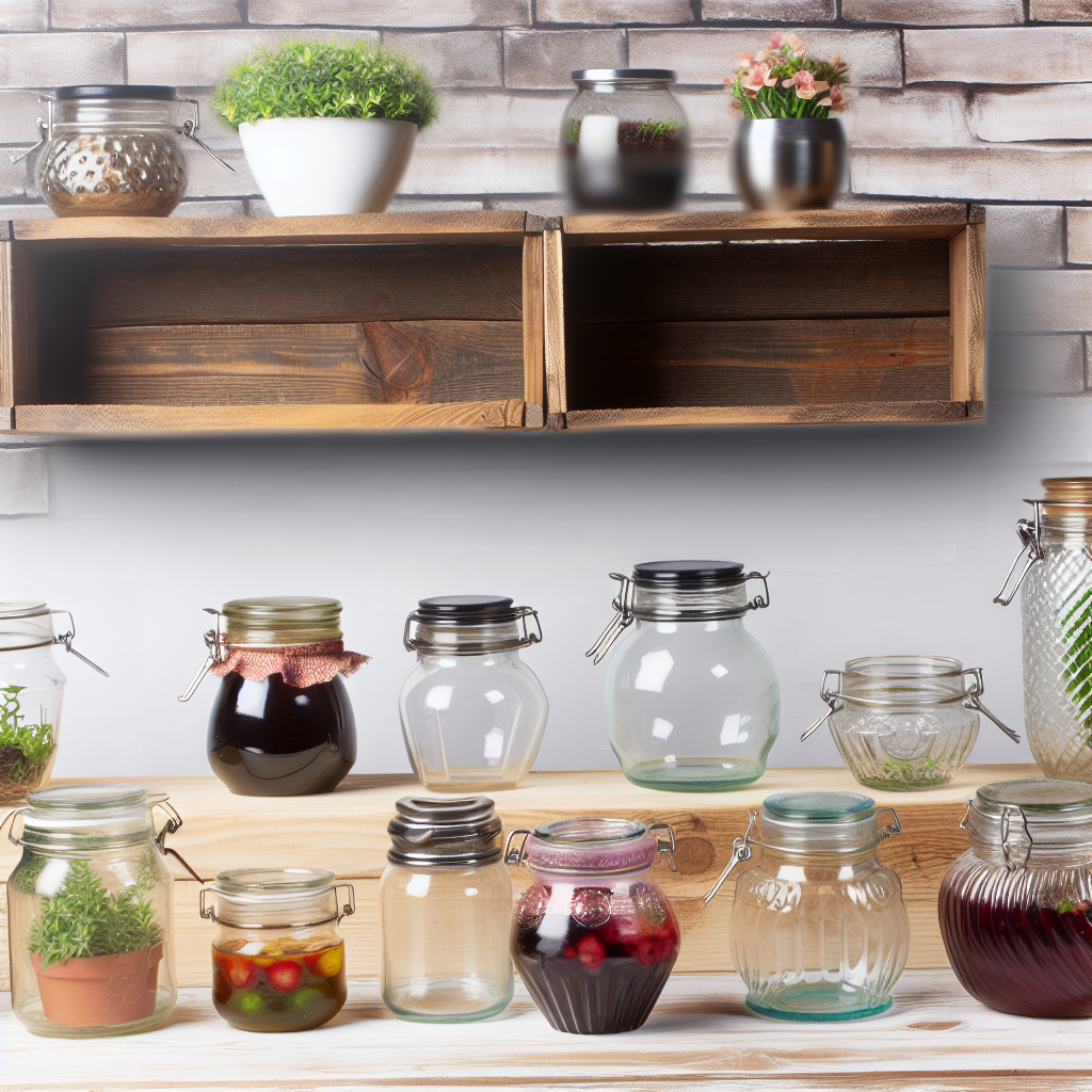 Reutiliza Frascos de Vidrio en Casa: Ideas Funcionales y Sostenibles