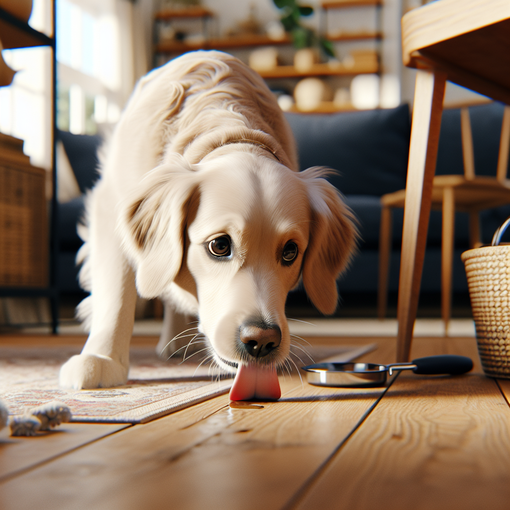 Why Your Dog Licks the Floor: Causes, Concerns & Solutions