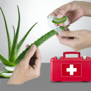 Aloe vera para las quemaduras