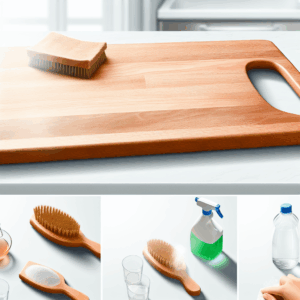 Cómo limpiar una tabla de cortar de madera