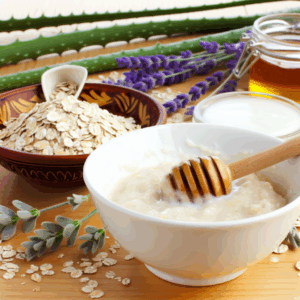 Cómo preparar una mascarilla de avena para piel sensible