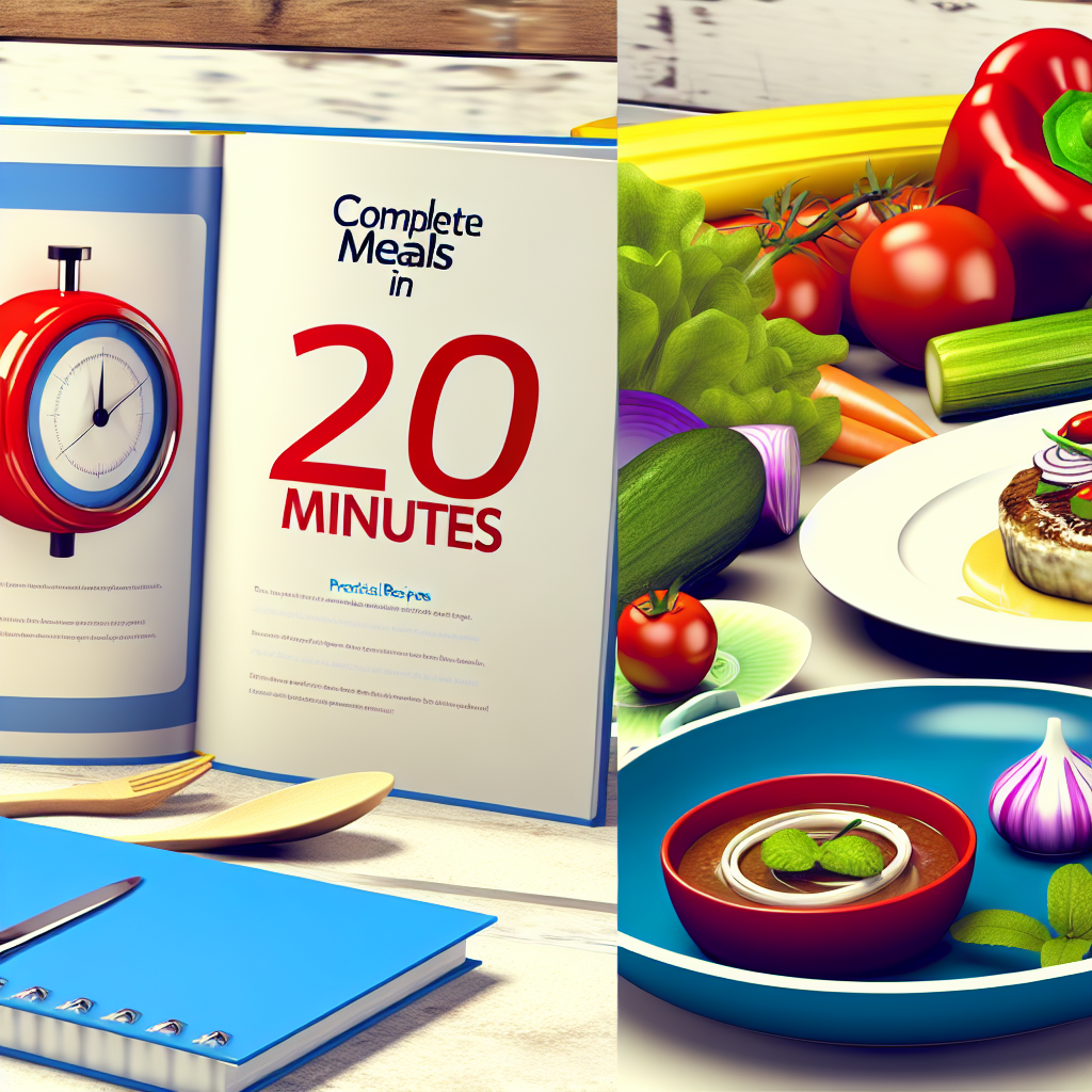 Cómo preparar comidas completas en menos de 20 minutos