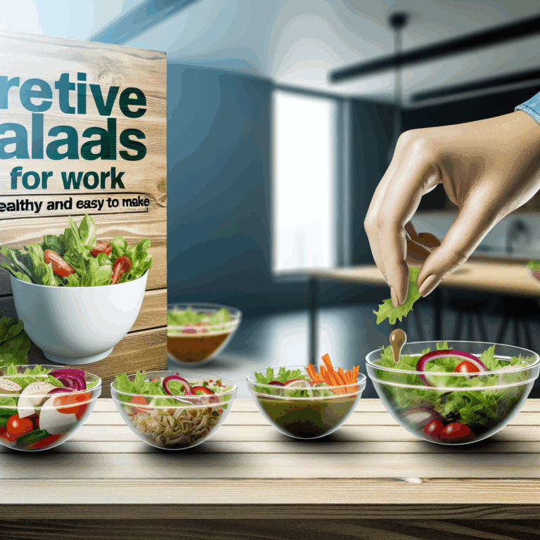 Ideas de ensaladas para llevar al trabajo