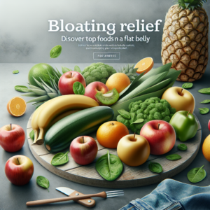 Foods that help reduce bloating