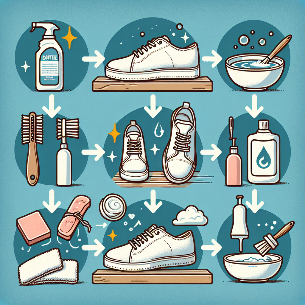 How to clean white shoes at home without damaging them