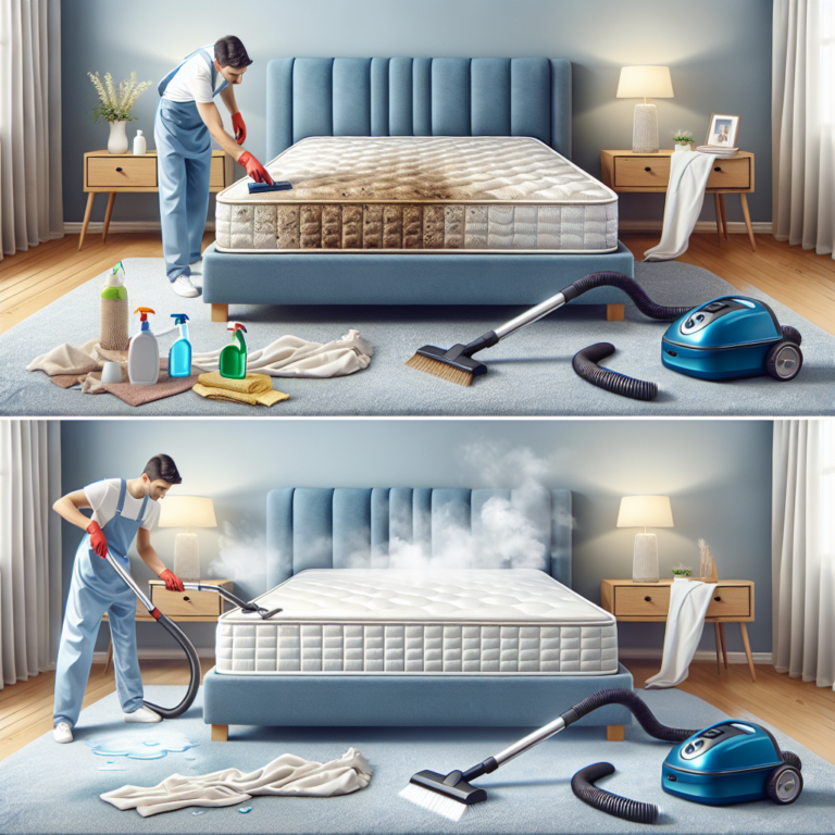 How to clean a mattress at home